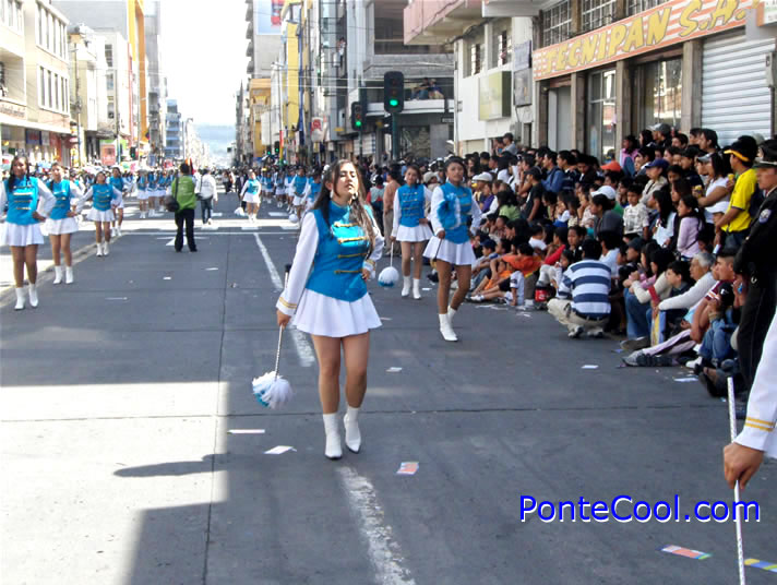 Bastoneras del Colegio Rodriguez Albornoz