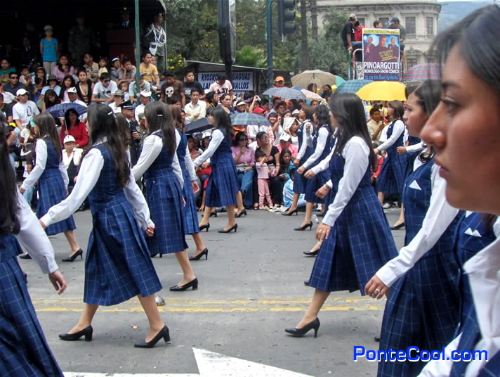La gallardía de la juventud Ambateña