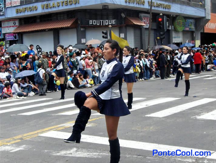 Elegante bastonera del Santo