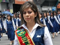 Estudiante del cuadro de honor del Santo