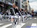 Elegantes trajes de la banda de gala